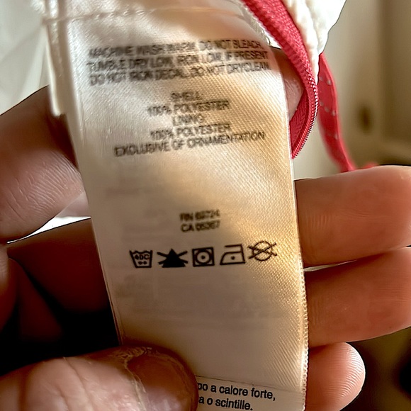 Columbia Fleeced Line Winter Jacket RN#69724 CA05367 Men’s Sz Large! Blue&White! - Picture 12 of 14